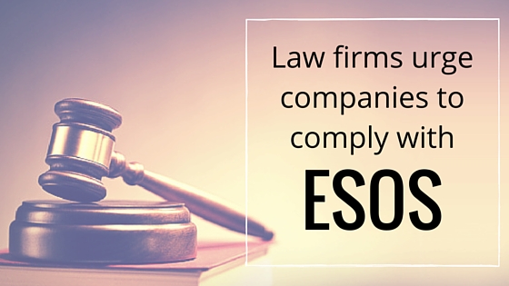 Law firms urge companies to comply with ESOS legislation