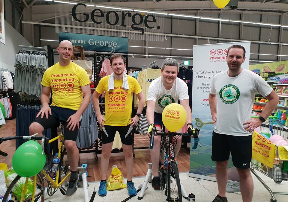 Charity cycle from Leeds to London in 24hrs