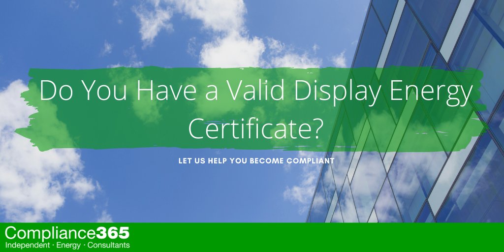 Does Your Property Have A Valid Display Energy Certificate?